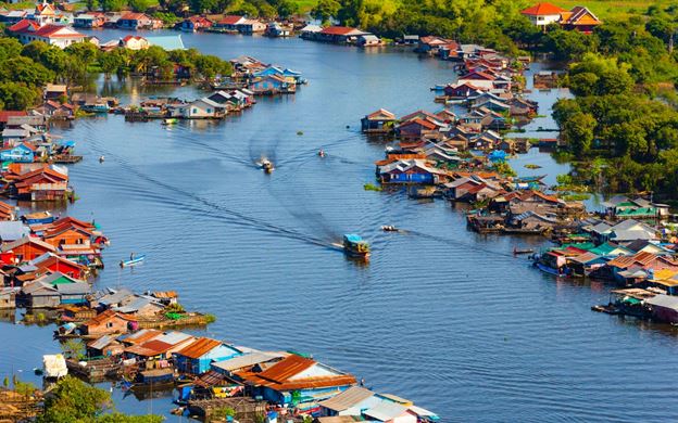 The Beautiful Tonle Sap Lake